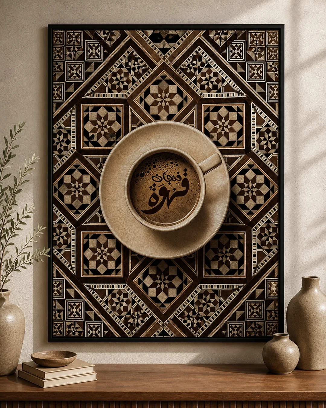 تقهوى | تابلوهات قهوة فنية