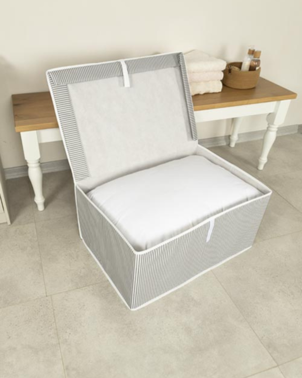 صندوق متعدد الأغراض ميجا | رمادي striped