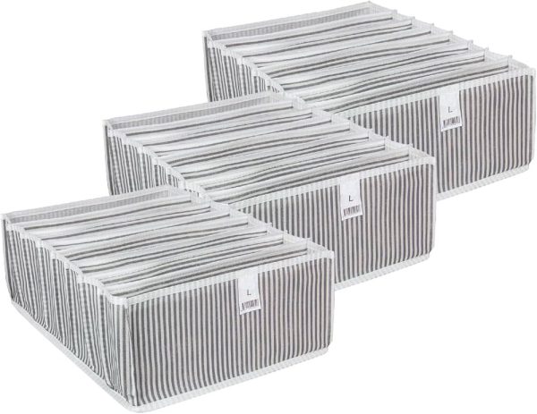 منظم أكوردين 8خانة كبير 3قطع | striped