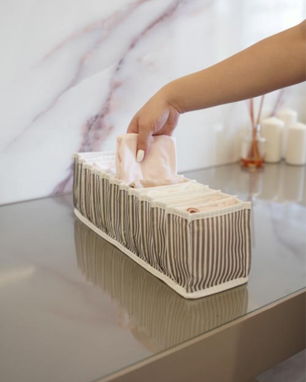 منظم أكوردين صغير 11 خانة 3 قطع | striped